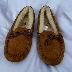 Womens Ugg Moccasins. Barely worn - like new.